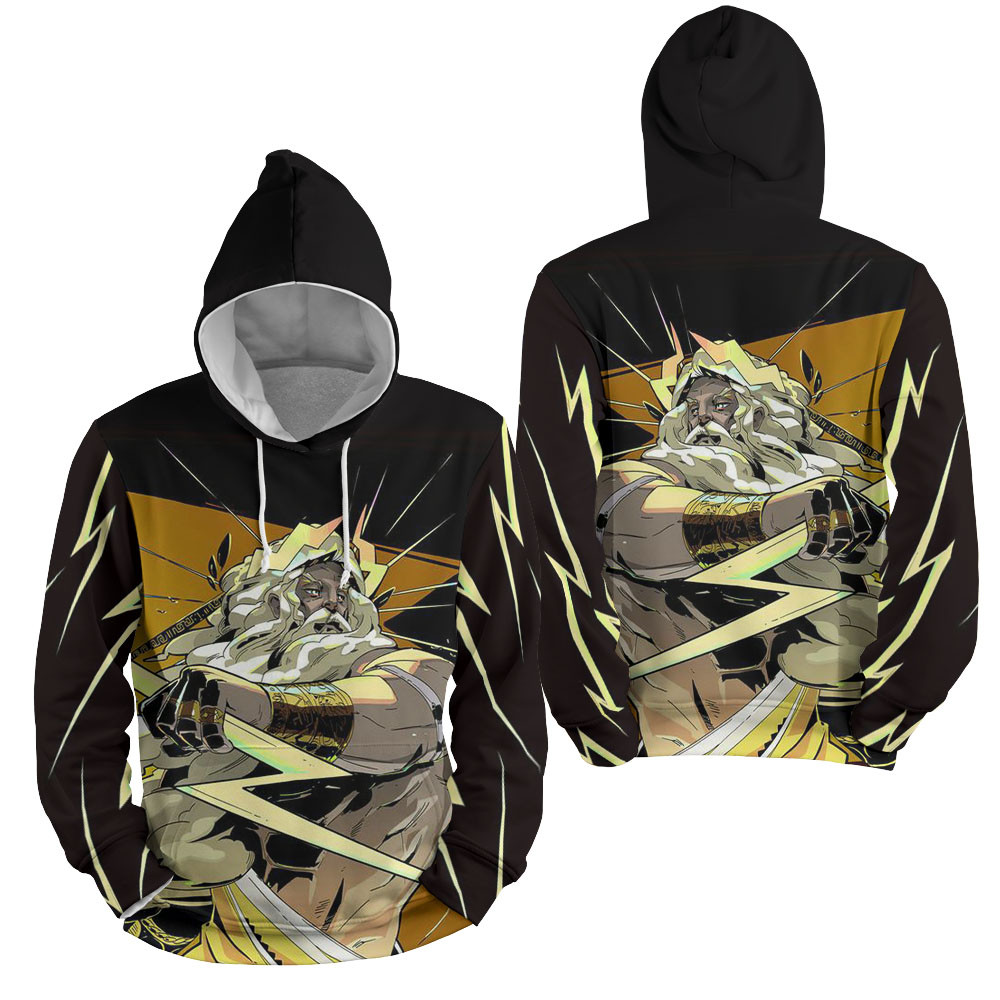 Hades - Zeus Art 3D All Over Printed Sweatshirt, Hoodie, Zip Hoodie | Fan Apparel For Men, Women