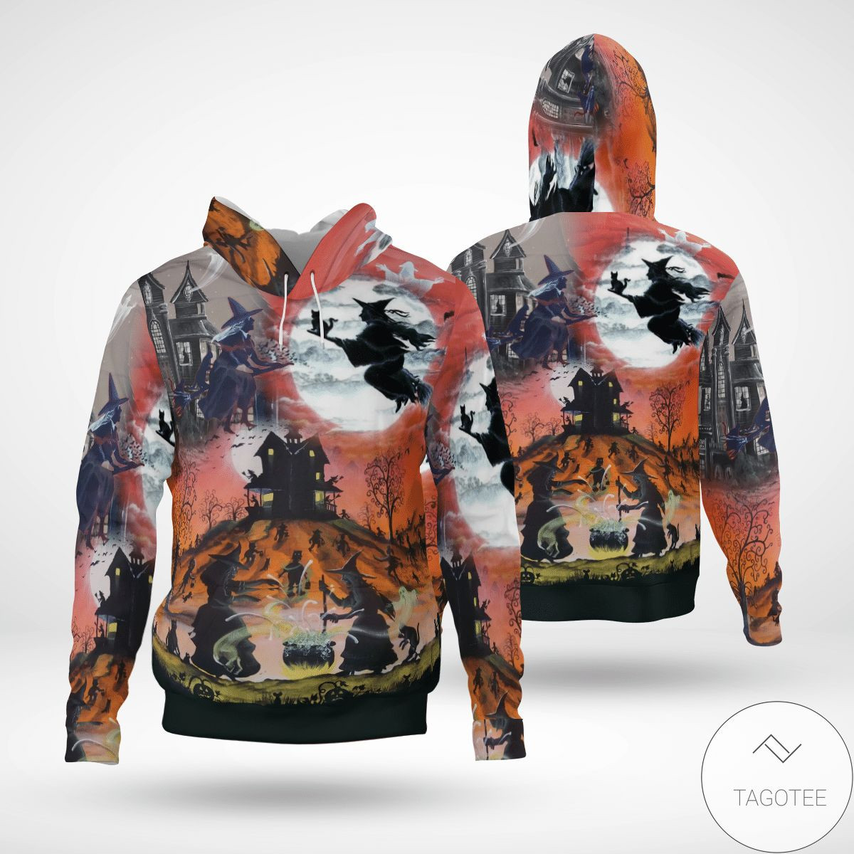 Halloween And Witches 3D All Over Printed Sweatshirt, Hoodie, Zip Hoodie | Special Edition Fan Apparel For Men, Women