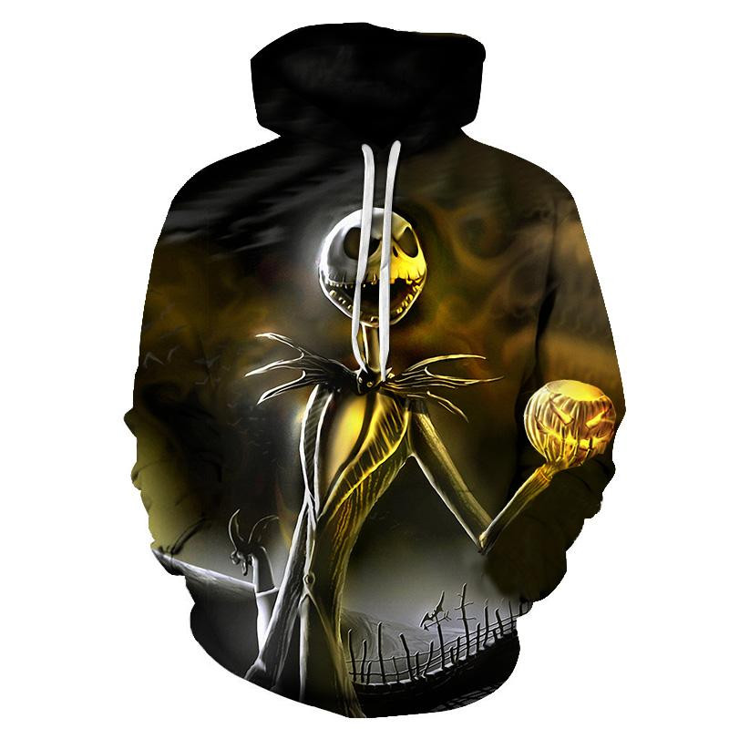Halloween Jack Skellington 3D All Over Printed Sweatshirt, Hoodie, Zip Hoodie | Special Edition Fan Apparel For Men, Women