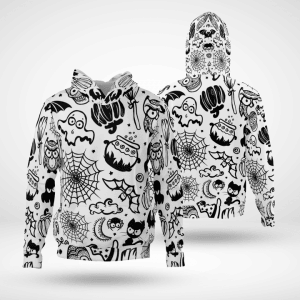 Halloween Symbols Scarry Night For Unisex 3D All Over Printed Sweatshirt, Hoodie, Zip Hoodie | Special Edition Fan Apparel For Men, Women
