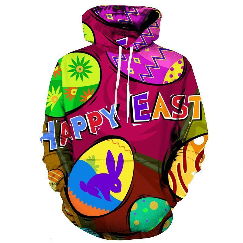 Happy Easter 3D All Over Printed Sweatshirt, Hoodie, Zip Hoodie | Fan Apparel For Men, Women