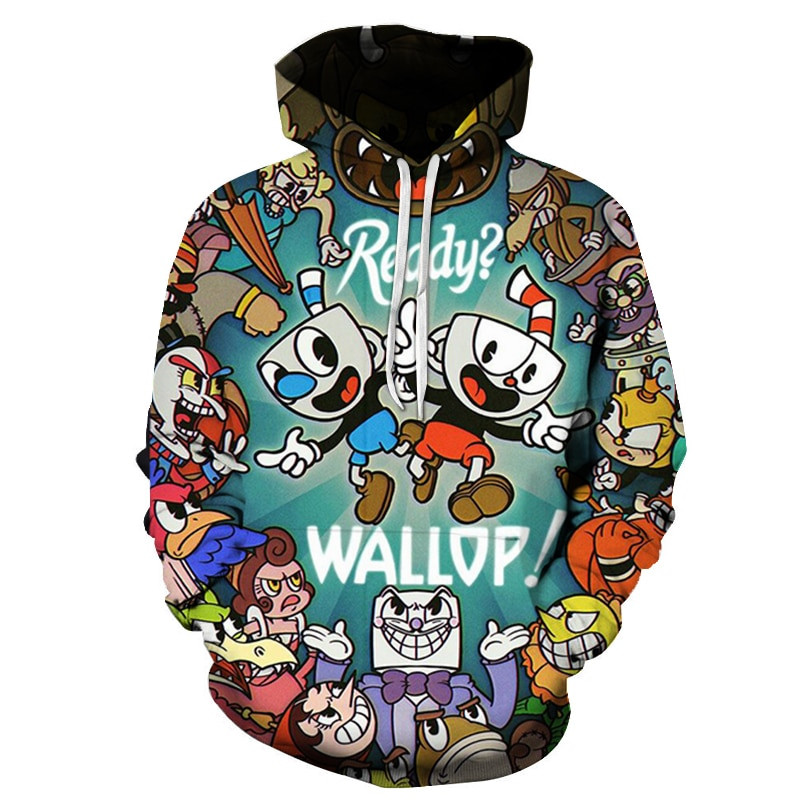 Harajuku 3D All Over Printed Sweatshirt, Hoodie, Zip Hoodie | Fan Apparel For Men, Women