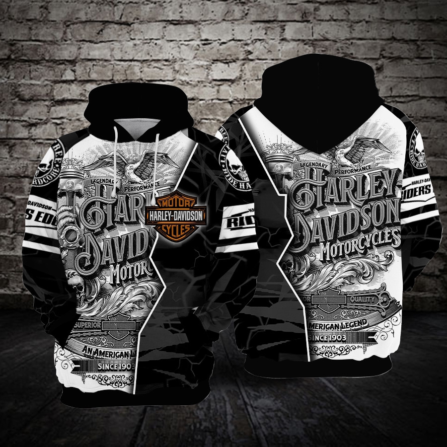 Harley Davidson 3D All Over Printed Sweatshirt, Hoodie, Zip Hoodie | Fan Apparel For Men, Women