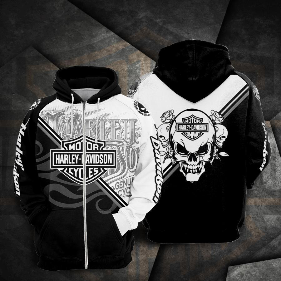Harley Davidson 3D All Over Printed Sweatshirt, Hoodie, Zip Hoodie | Fan Apparel For Men, Women