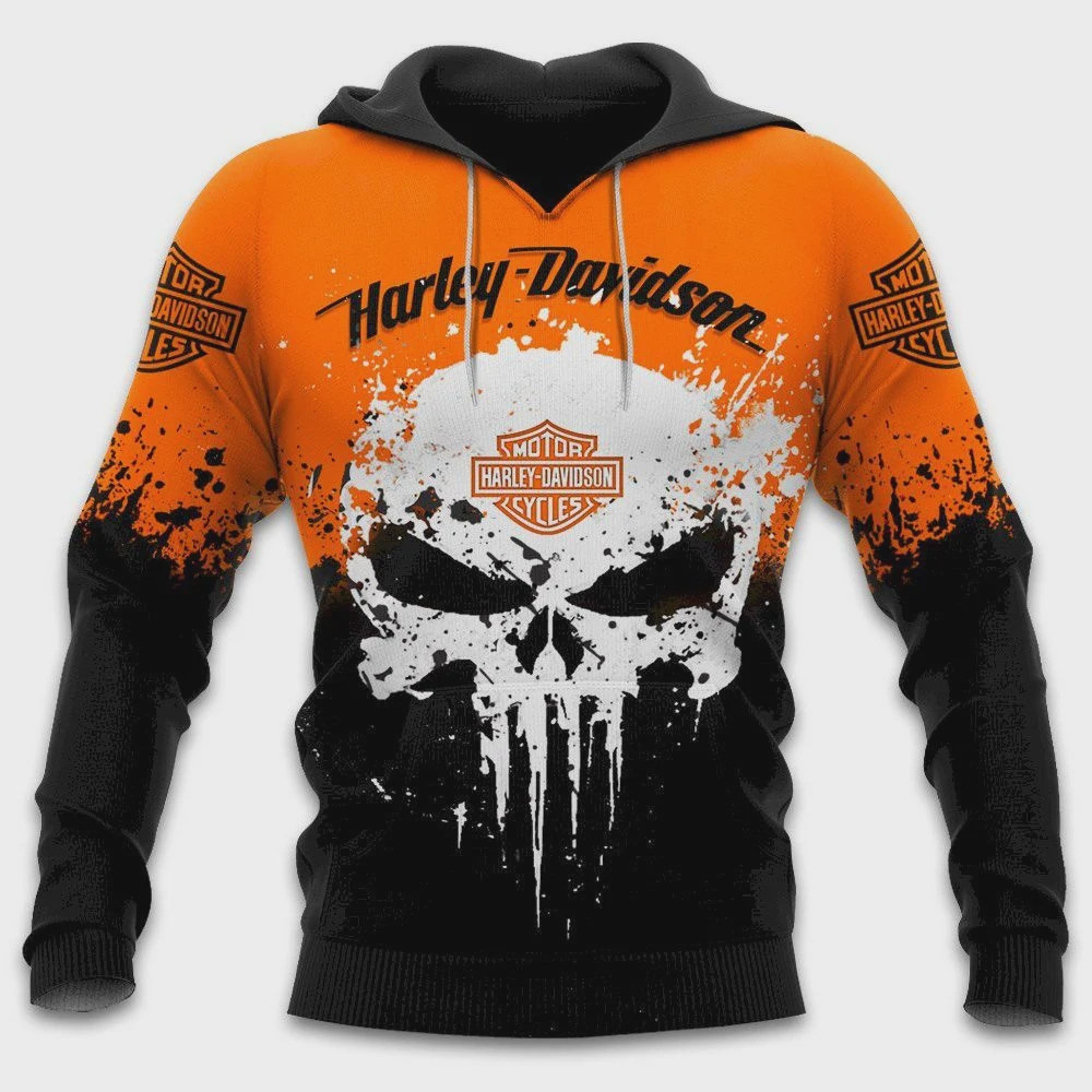Harley Davidson Motorcycle 3D All Over Printed Sweatshirt, Hoodie, Zip Hoodie | Fan Apparel For Men, Women