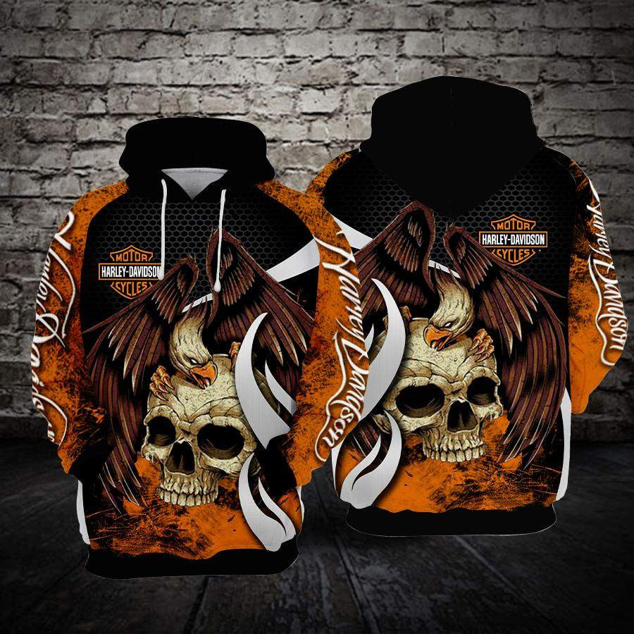 Harley Davidson Unisex 3D All Over Printed Sweatshirt, Hoodie, Zip Hoodie | Fan Apparel For Men, Women