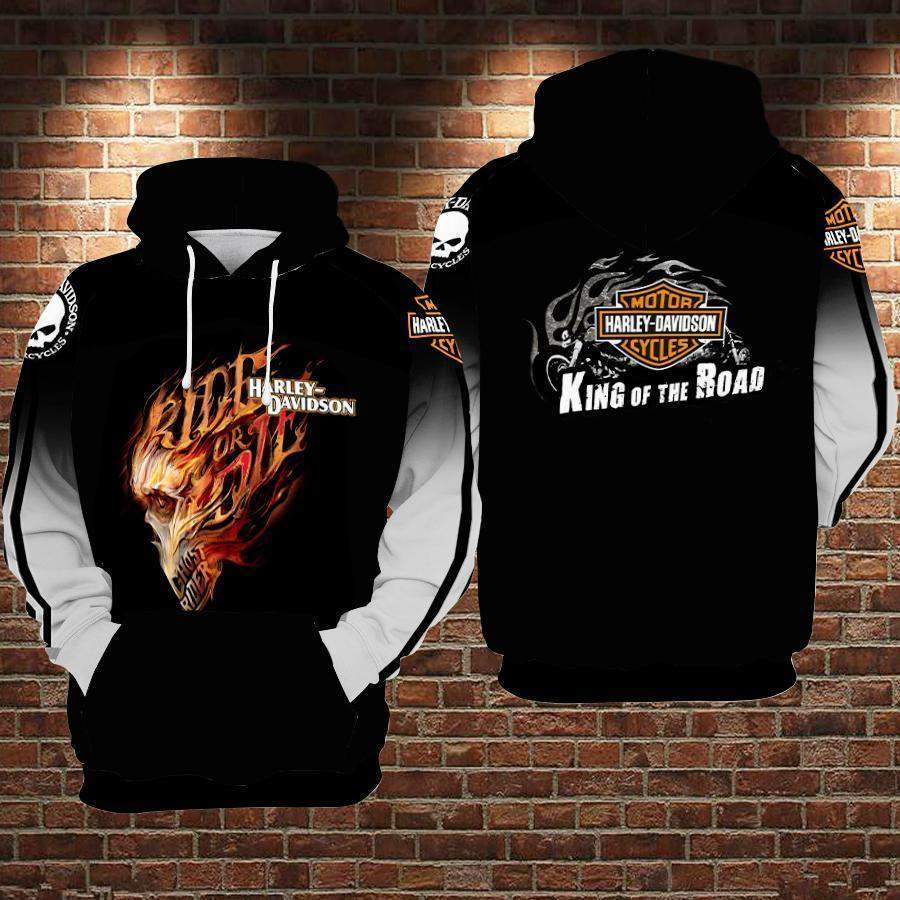 Harley Davidson Unisex 3D All Over Printed Sweatshirt, Hoodie, Zip Hoodie | Fan Apparel For Men, Women