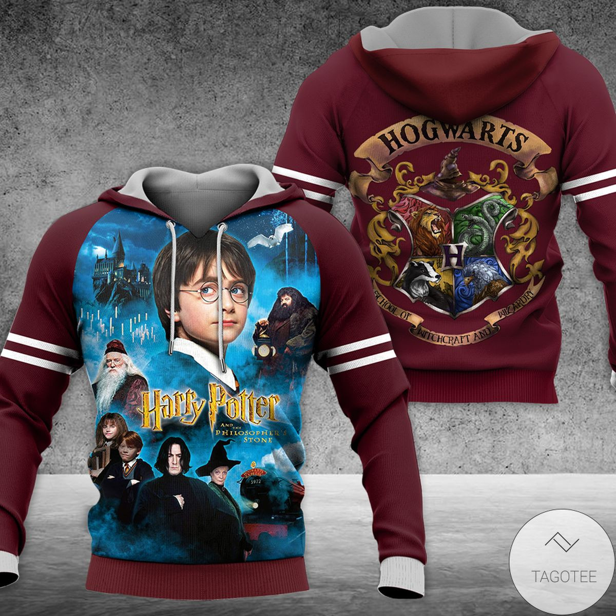 Harry Potter 3D All Over Printed Sweatshirt, Hoodie, Zip Hoodie | Fan Apparel For Men, Women