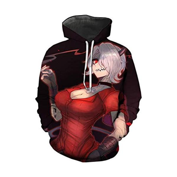 Helltaker 3D All Over Printed Sweatshirt, Hoodie, Zip Hoodie | Fan Apparel For Men, Women
