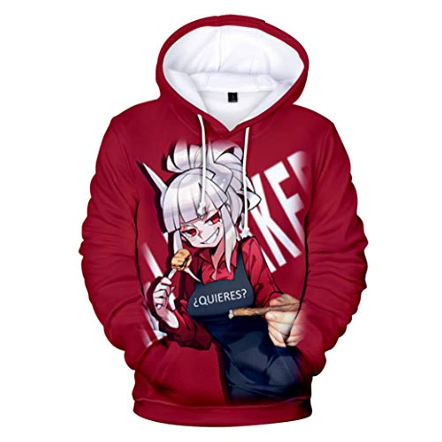 Helltaker Loremaster 3D All Over Printed Sweatshirt, Hoodie, Zip Hoodie | Fan Apparel For Men, Women