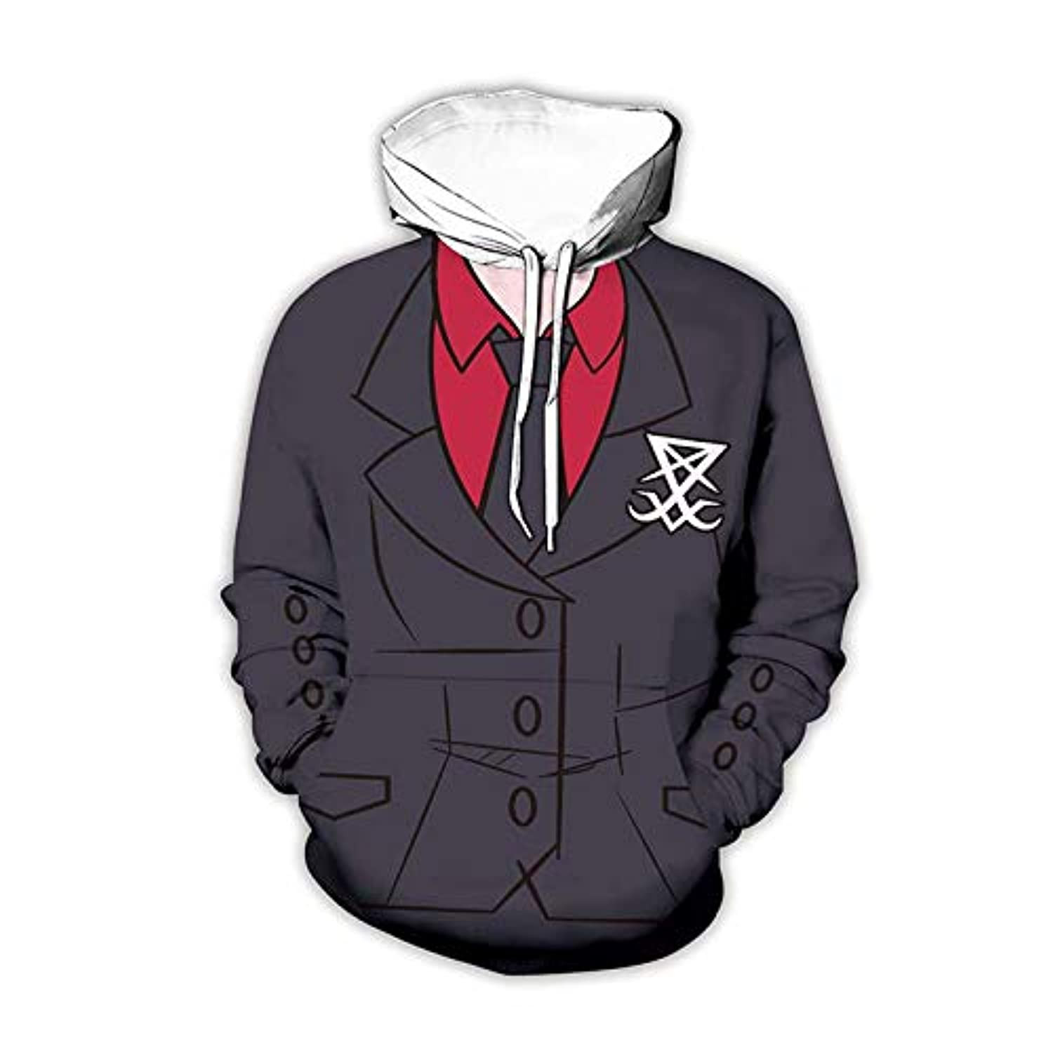 Helltaker Lucifer Unisex 3D All Over Printed Sweatshirt, Hoodie, Zip Hoodie | Fan Apparel For Men, Women