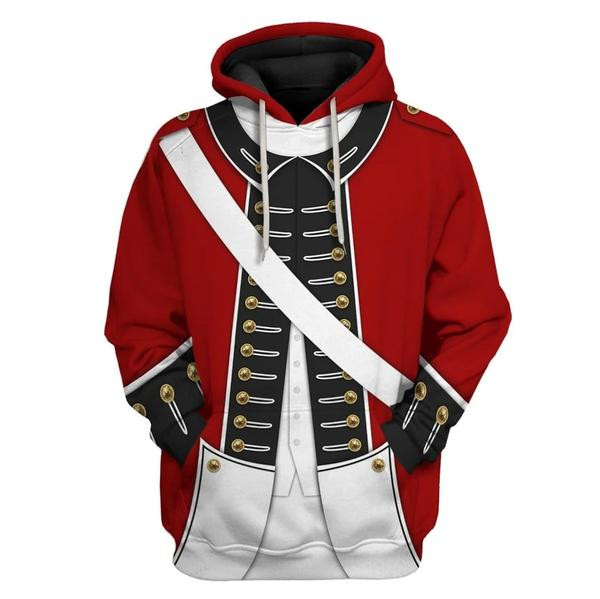 Historical Personage Revolutionary War 3D All Over Printed Sweatshirt, Hoodie, Zip Hoodie | Fan Apparel For Men, Women