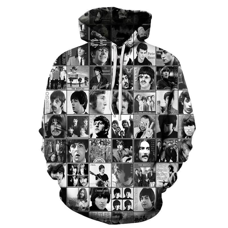 History Of Music Headportrait 3D All Over Printed Sweatshirt, Hoodie, Zip Hoodie | Fan Apparel For Men, Women