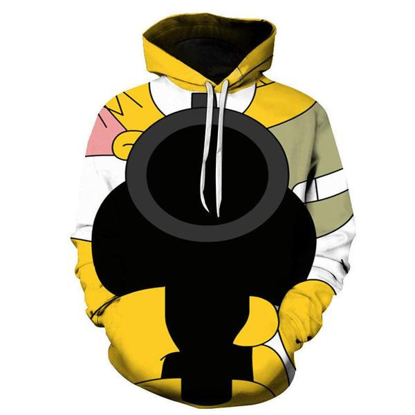 Homer Simpson And His Son 3D All Over Printed Sweatshirt, Hoodie, Zip Hoodie | Fan Apparel For Men, Women