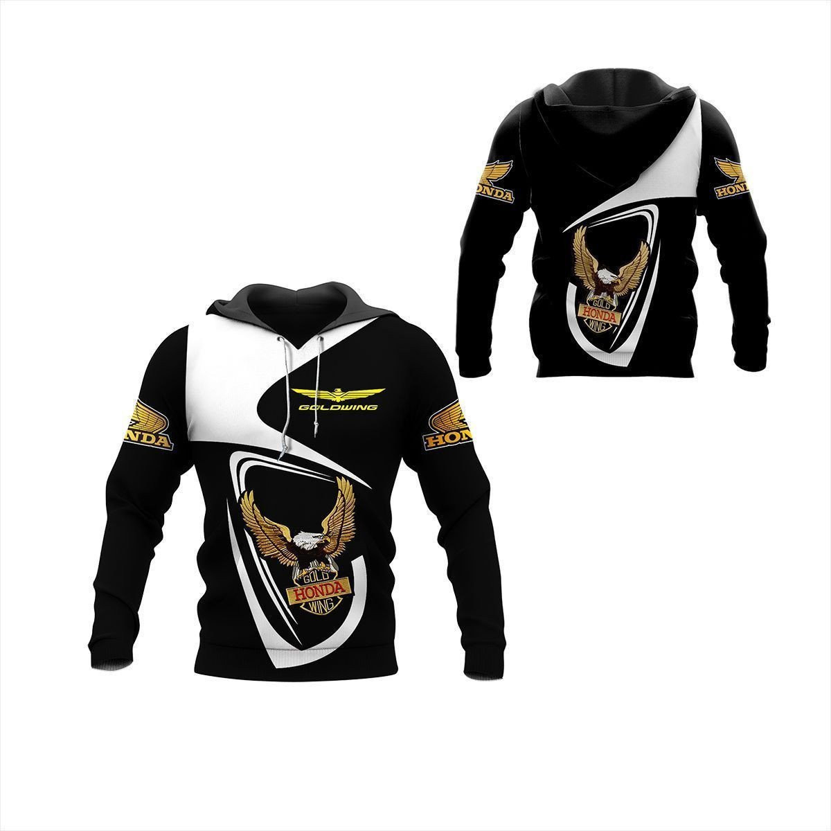 Honda Gold Wing 3D All Over Printed Sweatshirt, Hoodie, Zip Hoodie | Fan Apparel For Men, Women