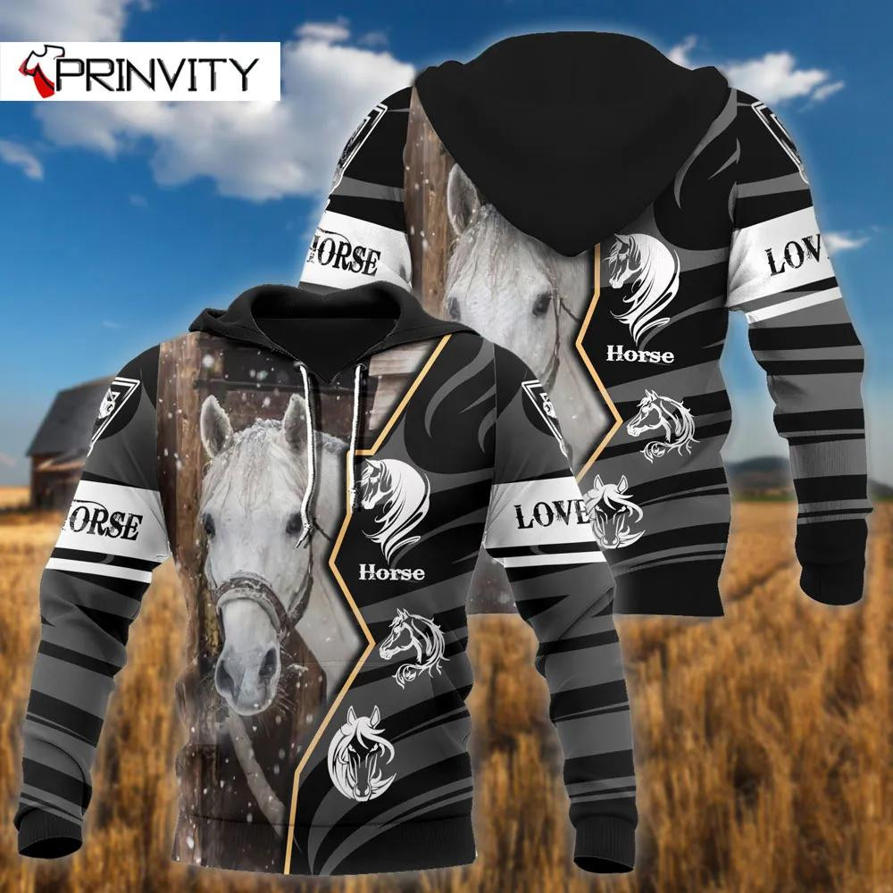 Horse 3D All Over Printed Sweatshirt, Hoodie, Zip Hoodie | Fan Apparel For Men, Women
