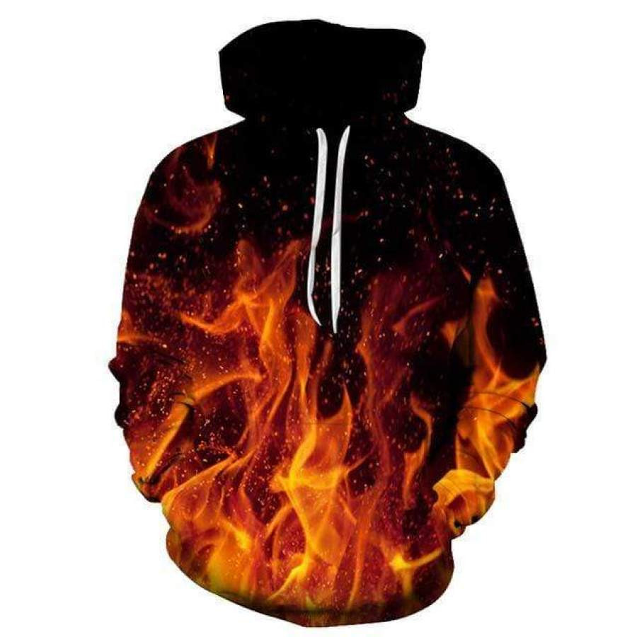 Hot Fire Firefighter 3D All Over Printed Sweatshirt, Hoodie, Zip Hoodie | Fan Apparel For Men, Women