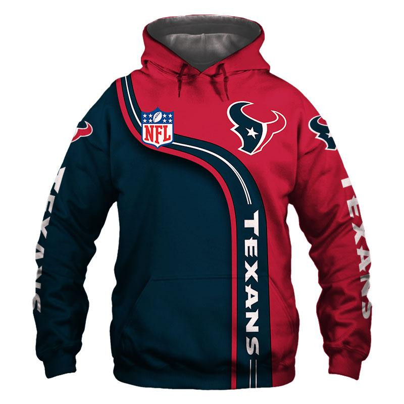 Houston Texans 3D All Over Printed Sweatshirt, Hoodie, Zip Hoodie | Nfl Fan Gear For Men, Women