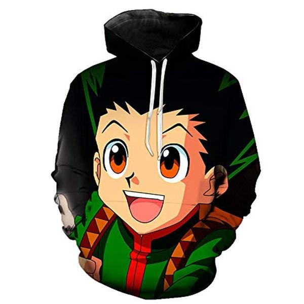 Hunter X Hunter Gon Freecss 3D All Over Printed Sweatshirt, Hoodie, Zip Hoodie | Fan Apparel For Men, Women