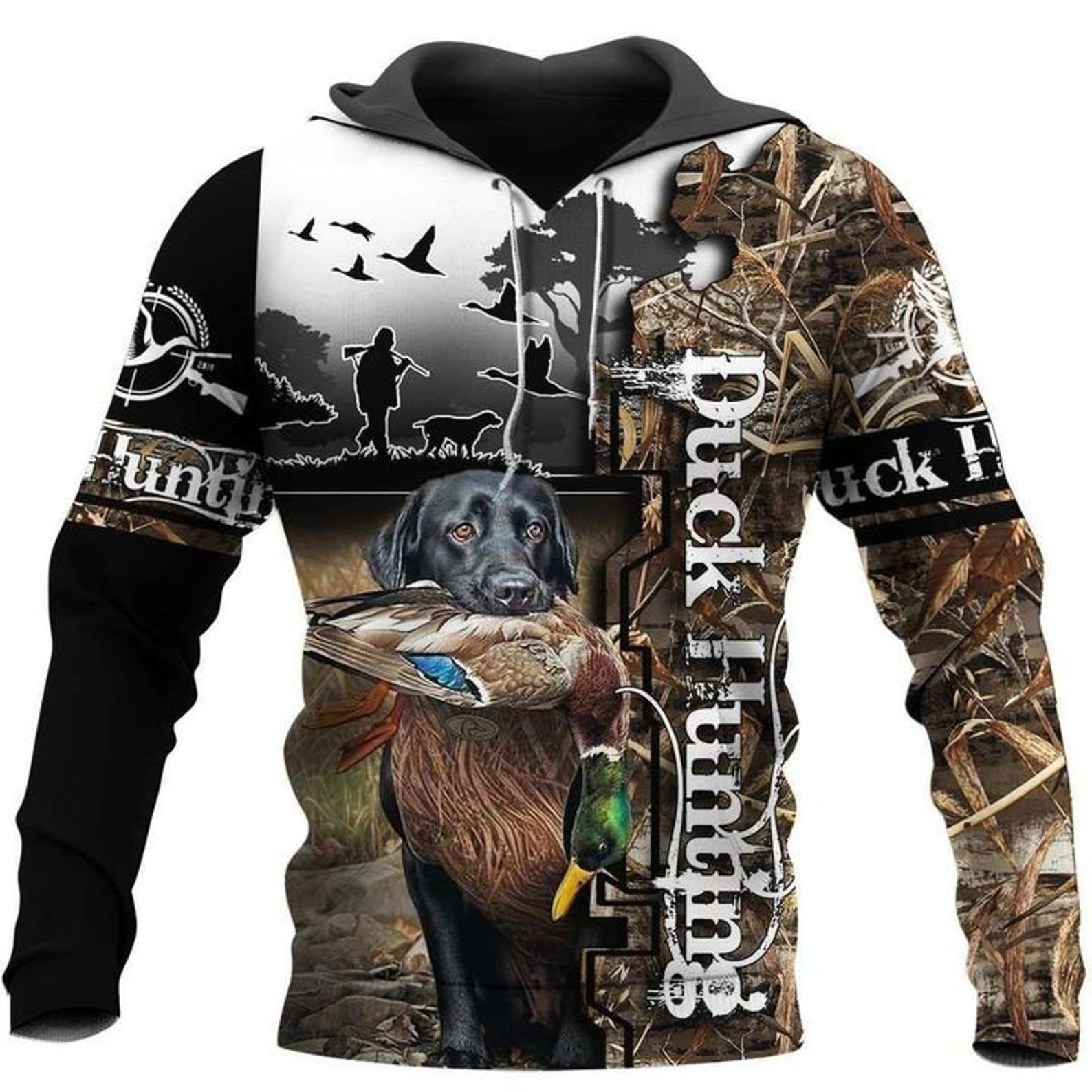Hunting Mallard 3D All Over Printed Sweatshirt, Hoodie, Zip Hoodie | Fan Apparel For Men, Women