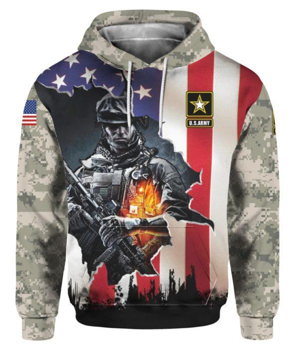 I Am A Grumpy Veteran Military 3D All Over Printed Sweatshirt, Hoodie, Zip Hoodie | Fan Apparel For Men, Women