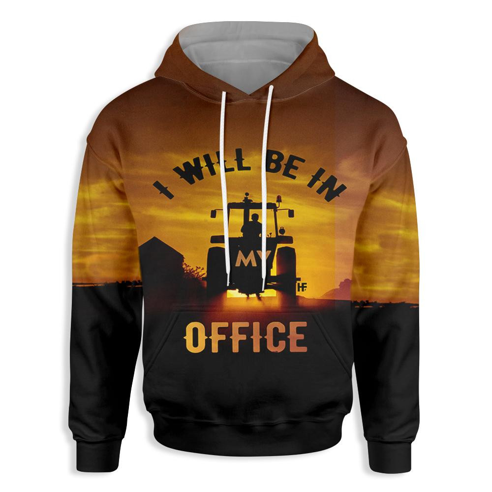 I Will Be In My Office 3D All Over Printed Sweatshirt, Hoodie, Zip Hoodie | Fan Apparel For Men, Women