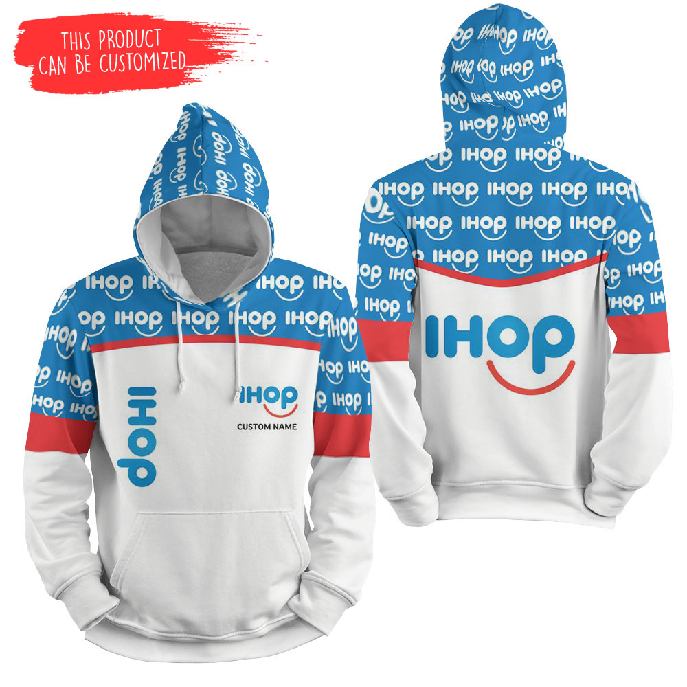 Ihop Breakfast Foods Pattern 3D All Over Printed Sweatshirt, Hoodie, Zip Hoodie | Fan Apparel For Men, Women