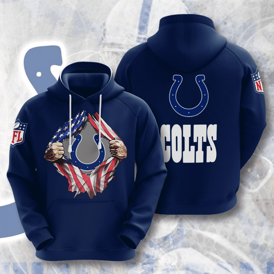 Indianapolis Colts 3D All Over Printed Sweatshirt, Hoodie, Zip Hoodie | Nfl Fan Gear For Men, Women