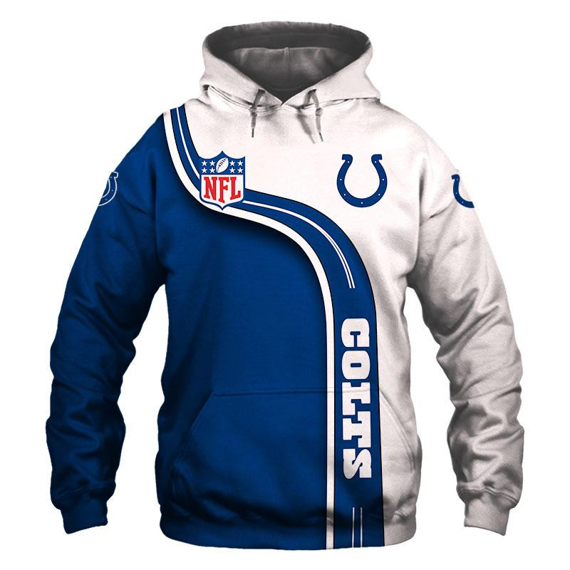 Indianapolis Colts 3D All Over Printed Sweatshirt, Hoodie, Zip Hoodie | Nfl Fan Gear For Men, Women