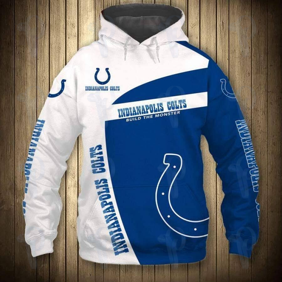 Indianapolis Colts Nfl 3D All Over Printed Sweatshirt, Hoodie, Zip Hoodie | Nfl Fan Gear For Men, Women