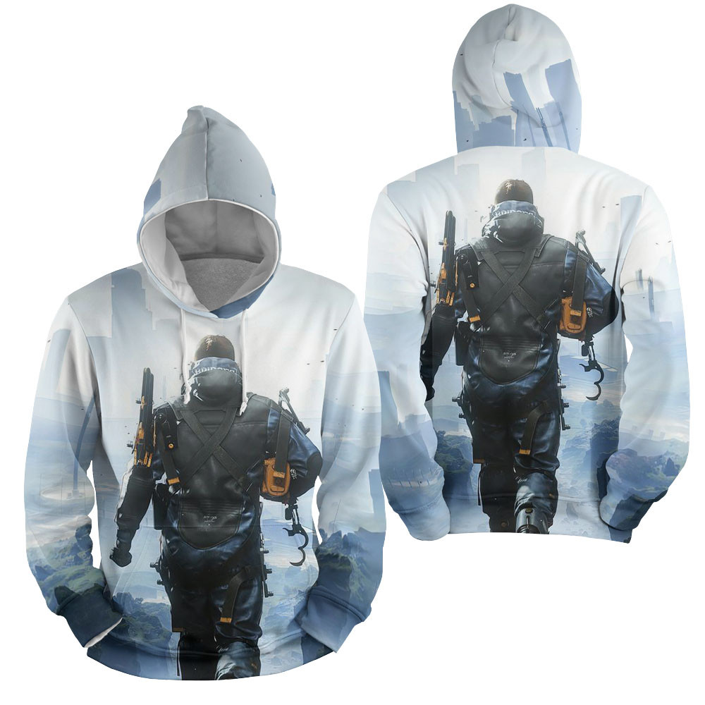 Into The Death Stranding World 3D All Over Printed Sweatshirt, Hoodie, Zip Hoodie | Fan Apparel For Men, Women