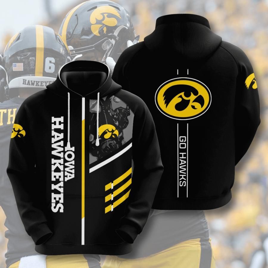 Iowa Hawkeyes 3D All Over Printed Sweatshirt, Hoodie, Zip Hoodie | Ncaa Fan Gear For Men, Women