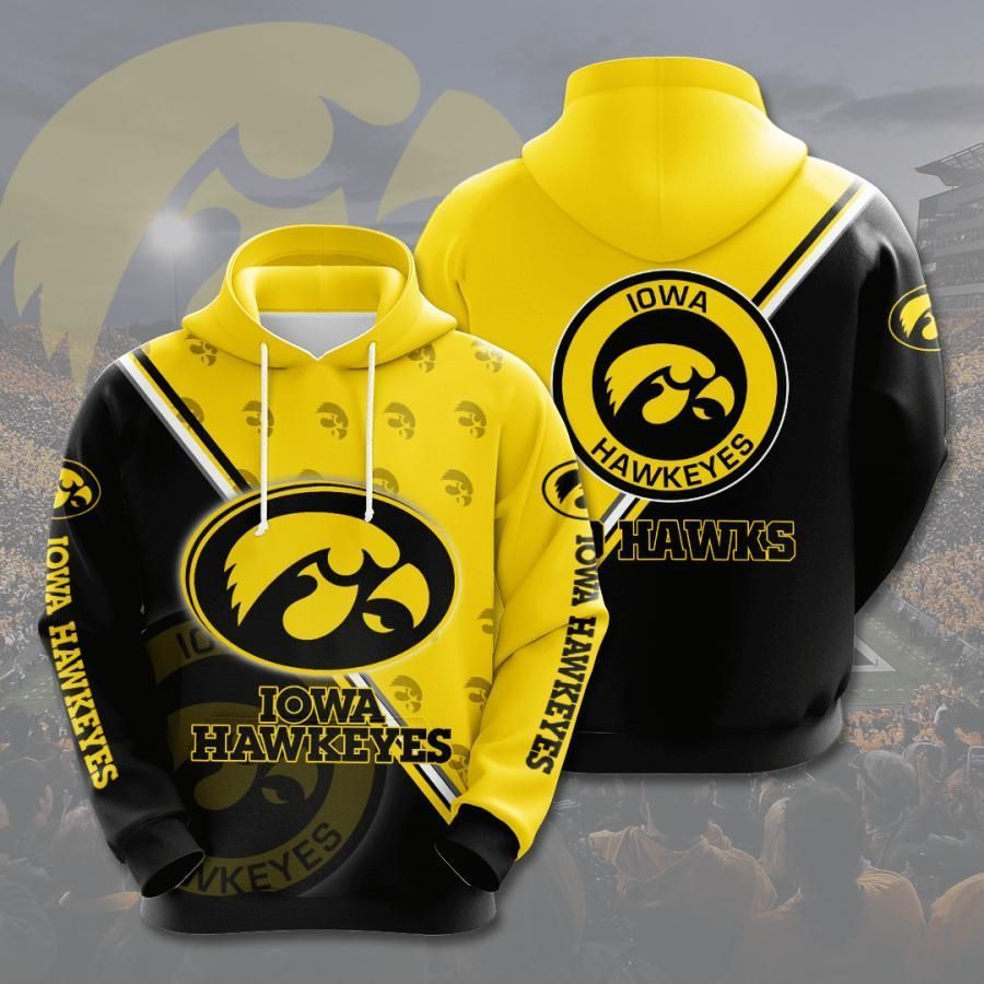 Iowa Hawkeyes 3D All Over Printed Sweatshirt, Hoodie, Zip Hoodie | Ncaa Fan Gear For Men, Women