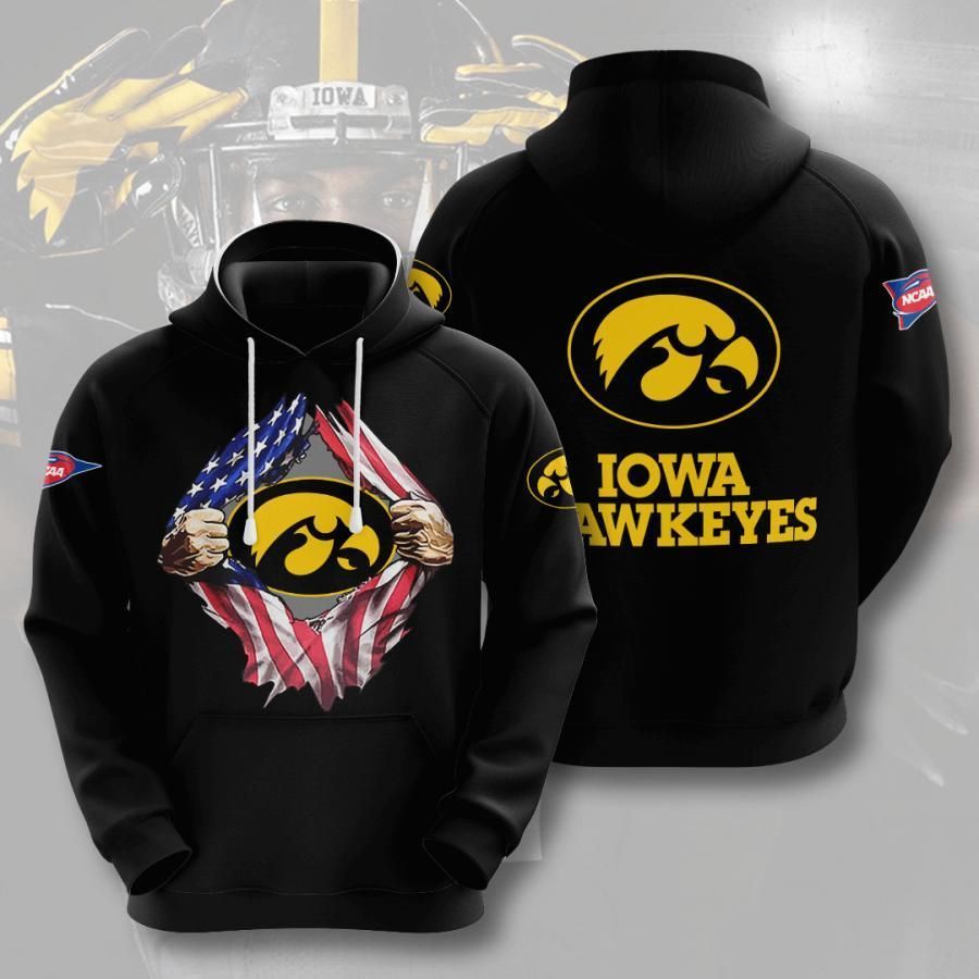 Iowa Hawkeyes 3D All Over Printed Sweatshirt, Hoodie, Zip Hoodie | Ncaa Fan Gear For Men, Women