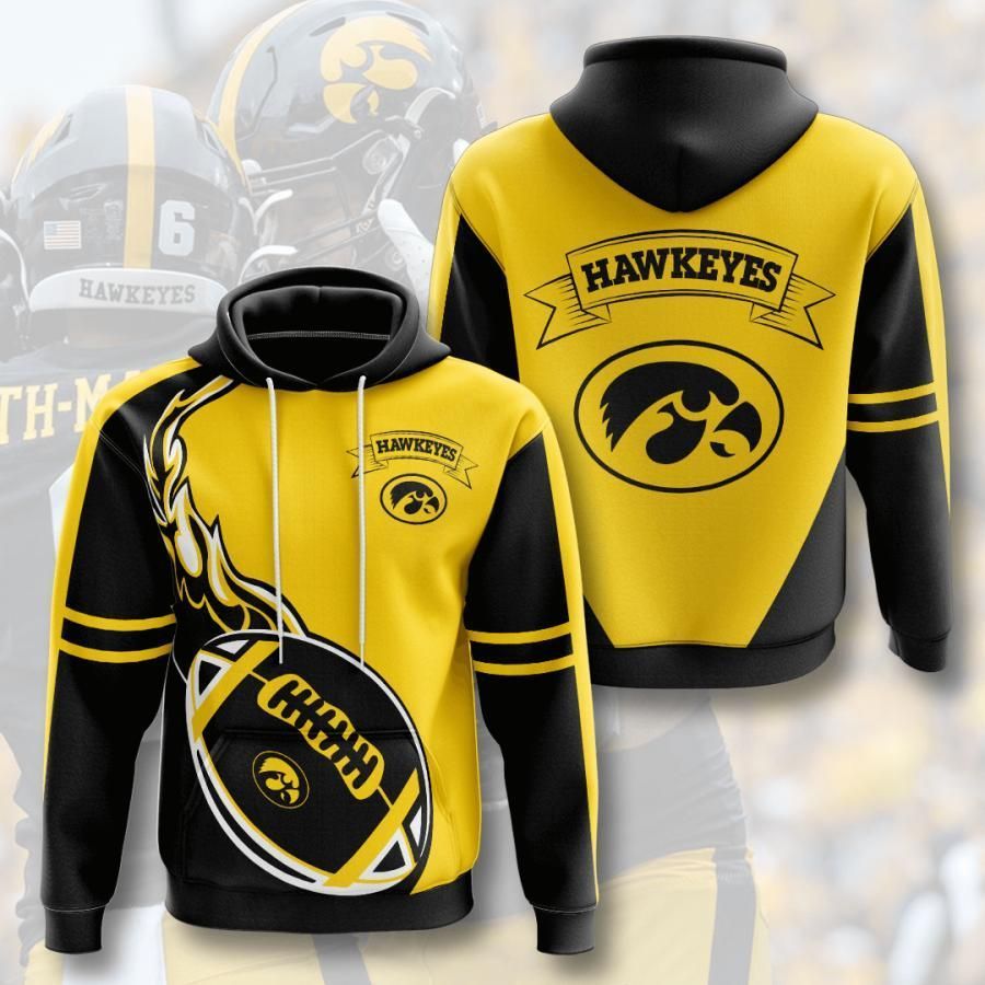 Iowa Hawkeyes 3D All Over Printed Sweatshirt, Hoodie, Zip Hoodie | Ncaa Fan Gear For Men, Women