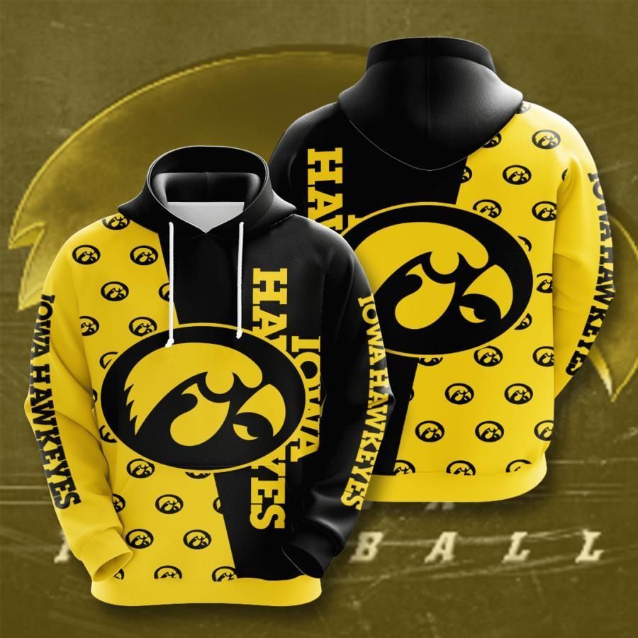 Iowa Hawkeyes 3D All Over Printed Sweatshirt, Hoodie, Zip Hoodie | Ncaa Fan Gear For Men, Women
