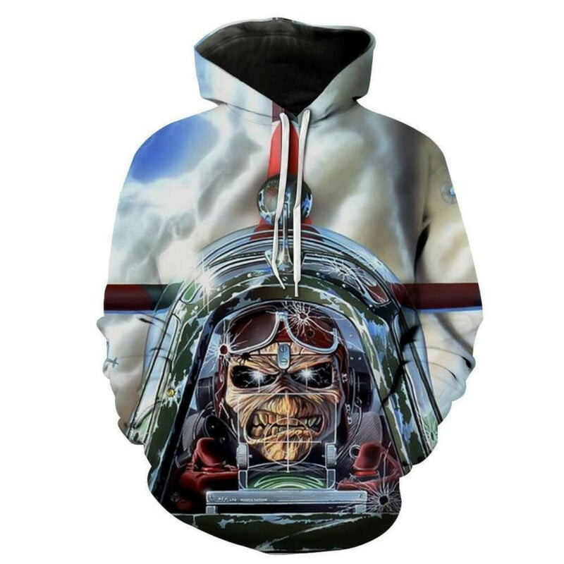 Iron Maiden Rock Band Music 3D All Over Printed Sweatshirt, Hoodie, Zip Hoodie | Fan Apparel For Men, Women