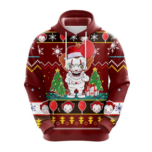 It Christmas Tree 3D All Over Printed Sweatshirt, Hoodie, Zip Hoodie | Fan Apparel For Men, Women