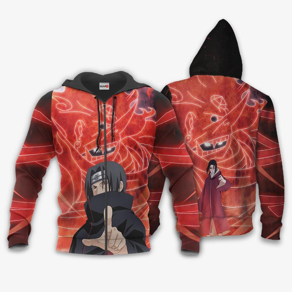 Itachi Susanoo 3D All Over Printed Sweatshirt, Hoodie, Zip Hoodie | Fan Apparel For Men, Women