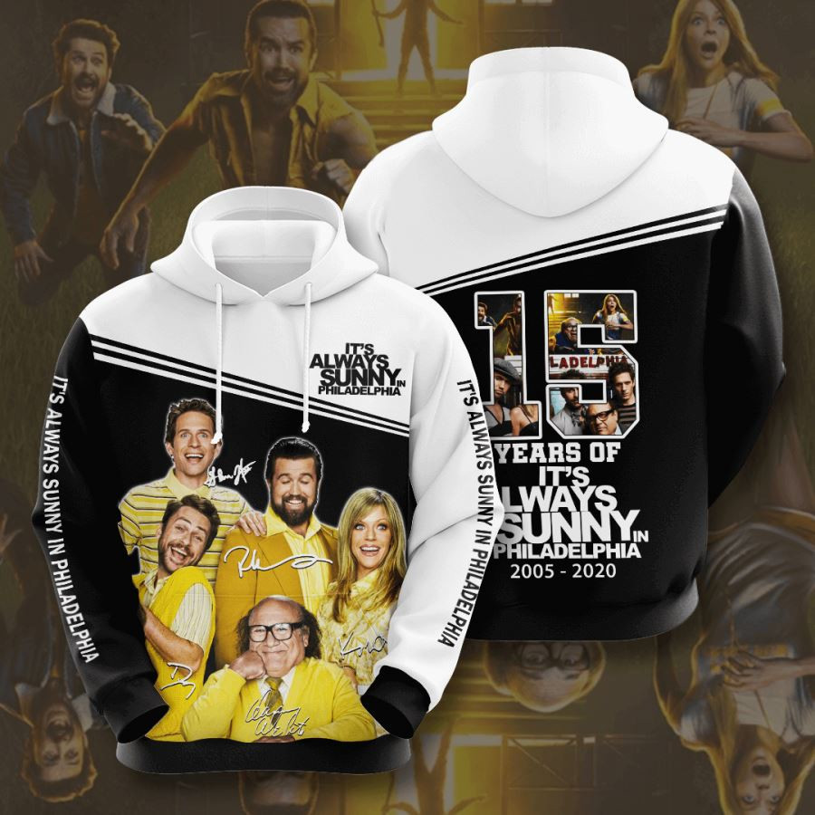 It's Always Sunny In Philadelphia 3D All Over Printed Sweatshirt, Hoodie, Zip Hoodie | Fan Apparel For Men, Women