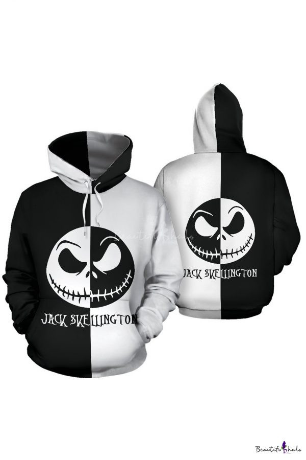 Jack Skellington 3D All Over Printed Sweatshirt, Hoodie, Zip Hoodie | Fan Apparel For Men, Women