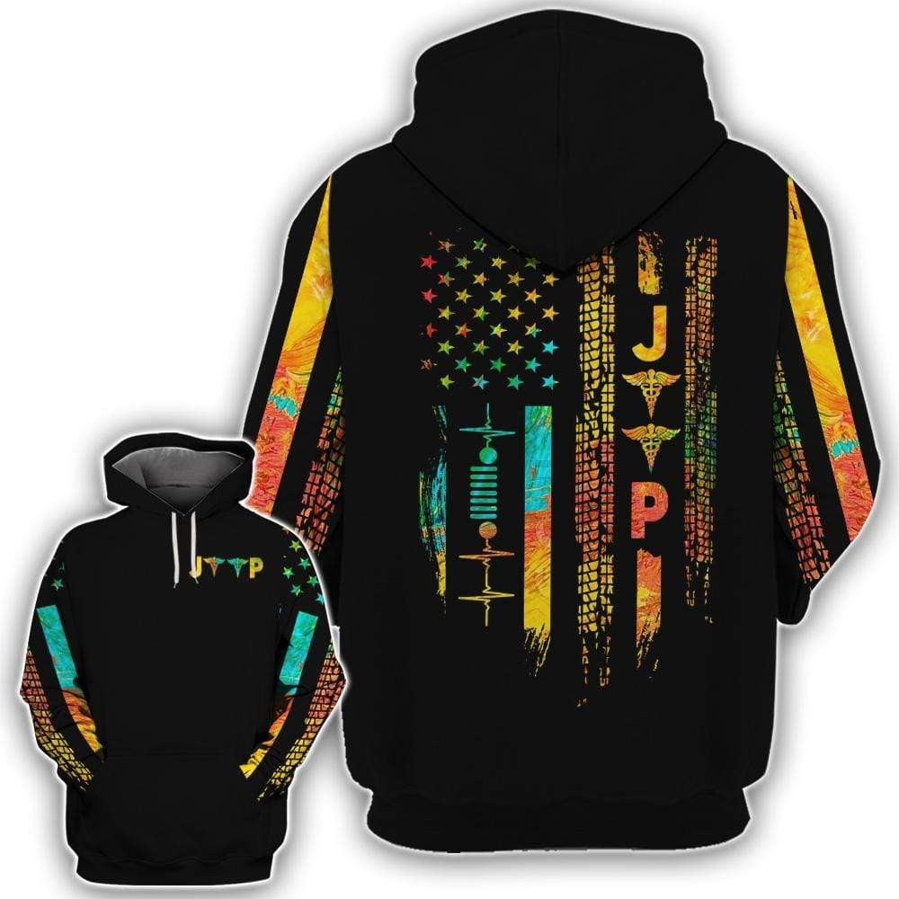 Jeep Nursing Flag 3D All Over Printed Sweatshirt, Hoodie, Zip Hoodie | Fan Apparel For Men, Women