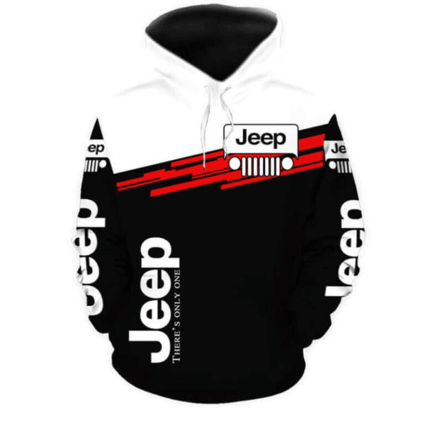 Jeep Wrangler Sport Car Unisex 3D All Over Printed Sweatshirt, Hoodie, Zip Hoodie | Fan Apparel For Men, Women