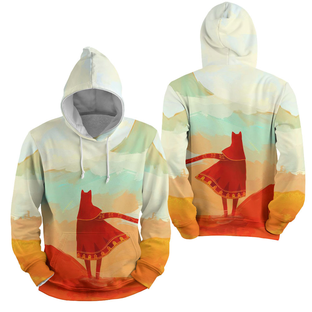 Journey - The Traveler Looking At The Mountain 3D All Over Printed Sweatshirt, Hoodie, Zip Hoodie | Fan Apparel For Men, Women