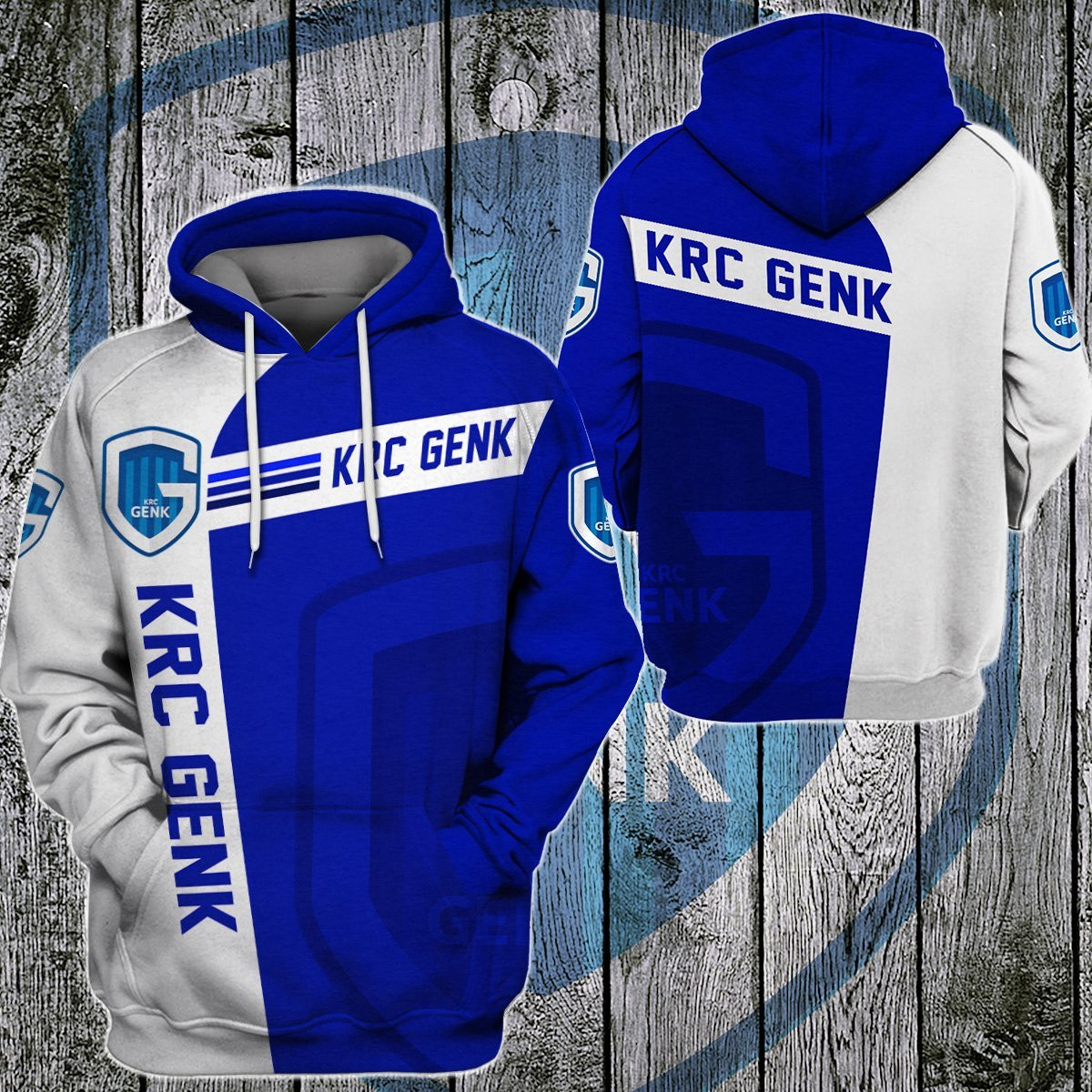 K.r.c. Genk 3D All Over Printed Sweatshirt, Hoodie, Zip Hoodie | Fan Apparel For Men, Women