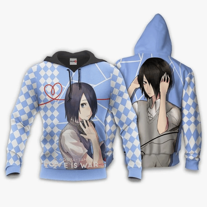Kaguya Sama Love Is War 3D All Over Printed Sweatshirt, Hoodie, Zip Hoodie | Fan Apparel For Men, Women
