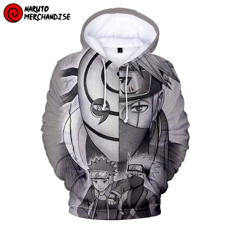 Kakashi Et Obito Naruto 3D All Over Printed Sweatshirt, Hoodie, Zip Hoodie | Fan Apparel For Men, Women
