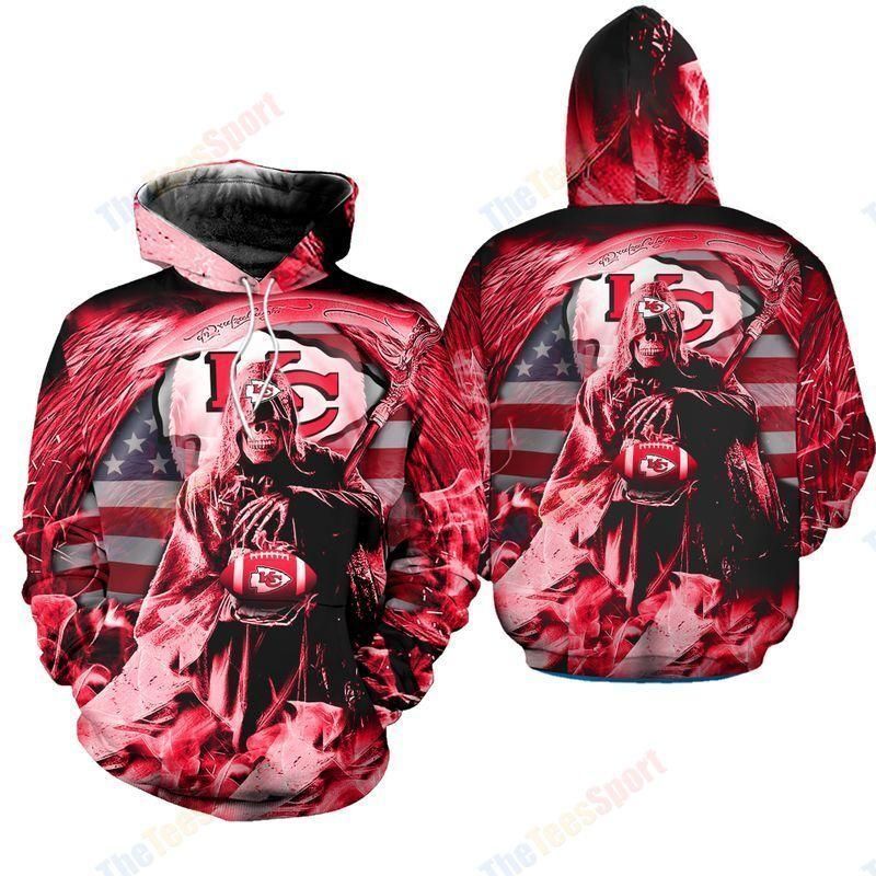Kansas City Chiefs 3D All Over Printed Sweatshirt, Hoodie, Zip Hoodie | Nfl Fan Gear For Men, Women