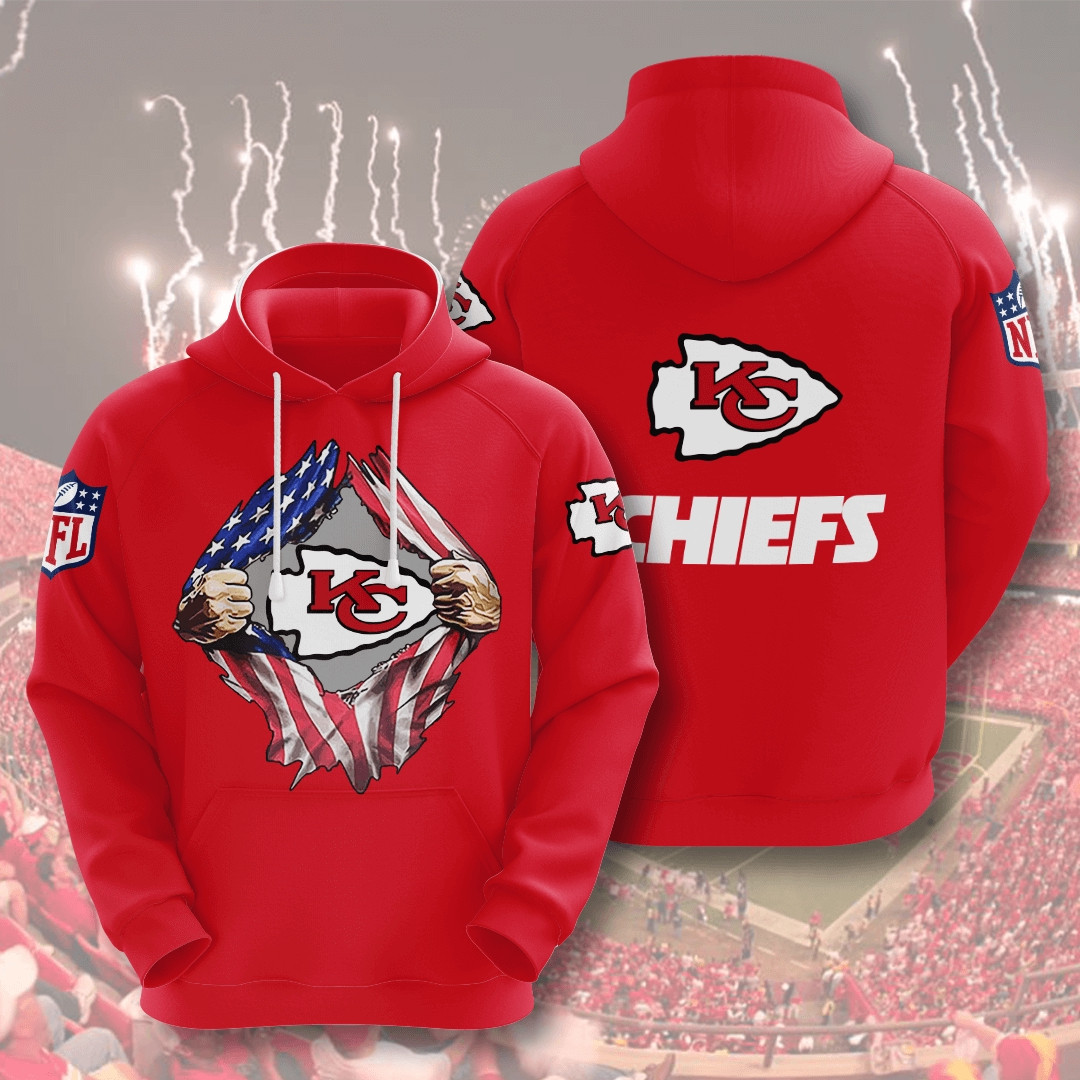 Kansas City Chiefs 3D All Over Printed Sweatshirt, Hoodie, Zip Hoodie | Nfl Fan Gear For Men, Women