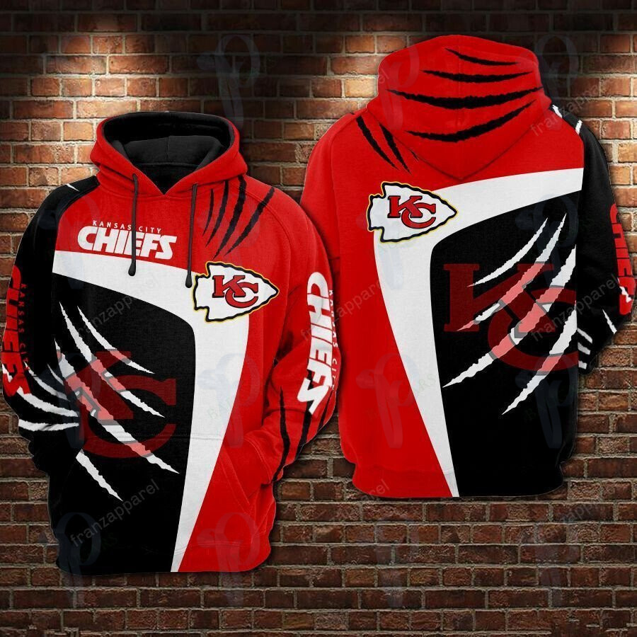 Kansas City Chiefs Nfl 02 3D All Over Printed Sweatshirt, Hoodie, Zip Hoodie | Nfl Fan Gear For Men, Women